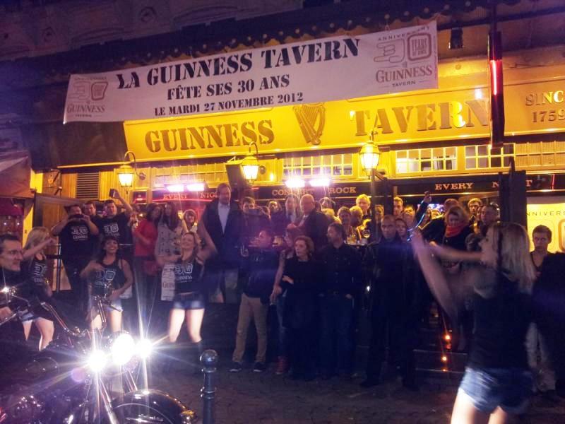 Pub pour sortir la nuit � Paris. Guinness Tavern c'est le temple du rock live. - pr�sentation 2